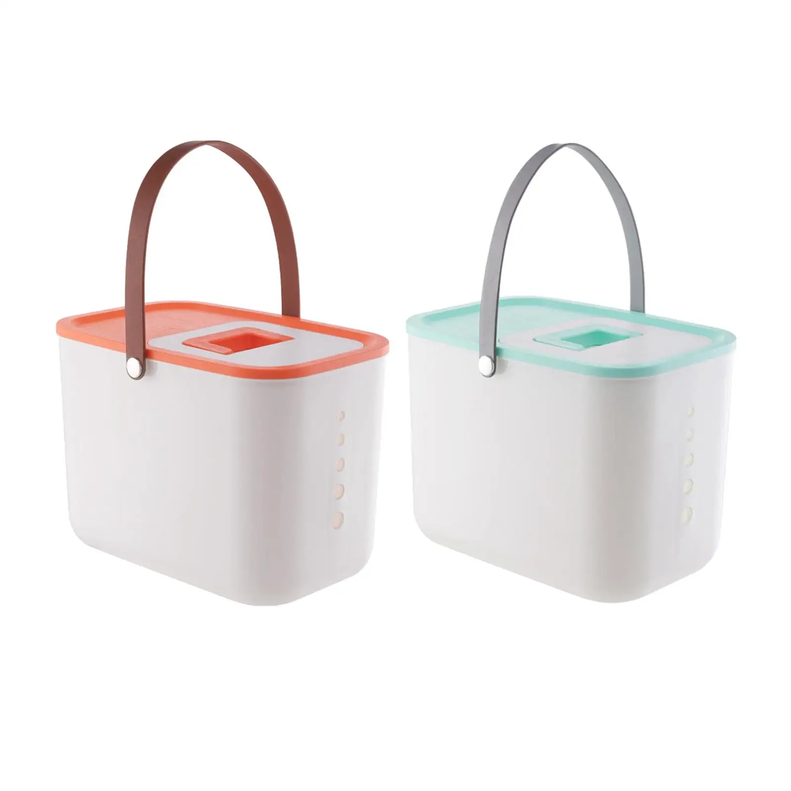 Rice Container Multifunctional Large 25kg with scoop & Handles Cereal Rice Tank Sealed Bucket Bins BPA Free Candy wheat Can