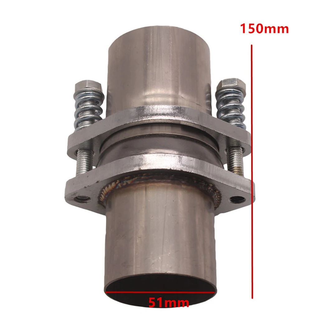 Universal Exhaust Spherical Joint W/ Spring Bolts  Diameter: 2inch