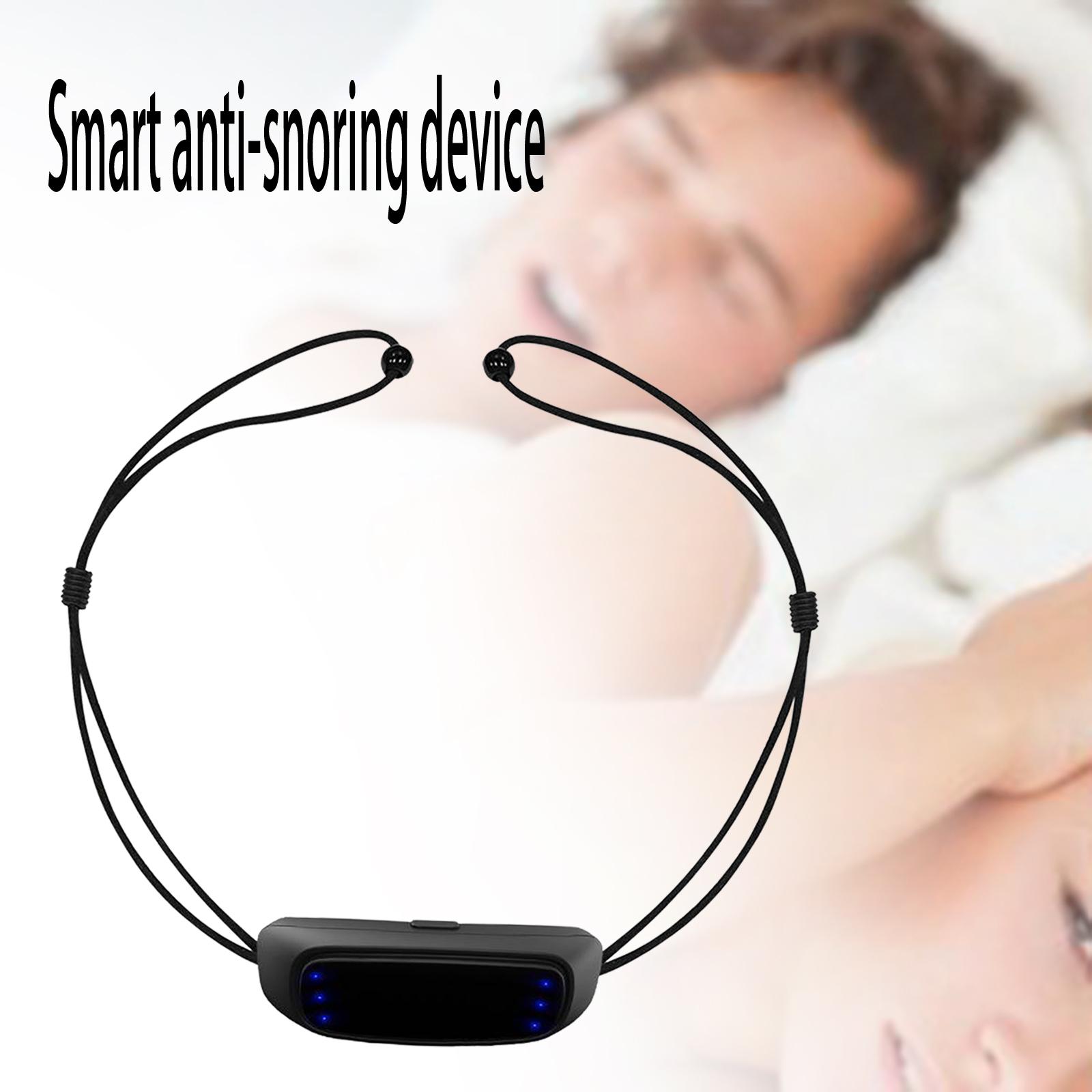 Compact Smart Anti Snoring Device Comfortable Sleep Aids Effective for Men