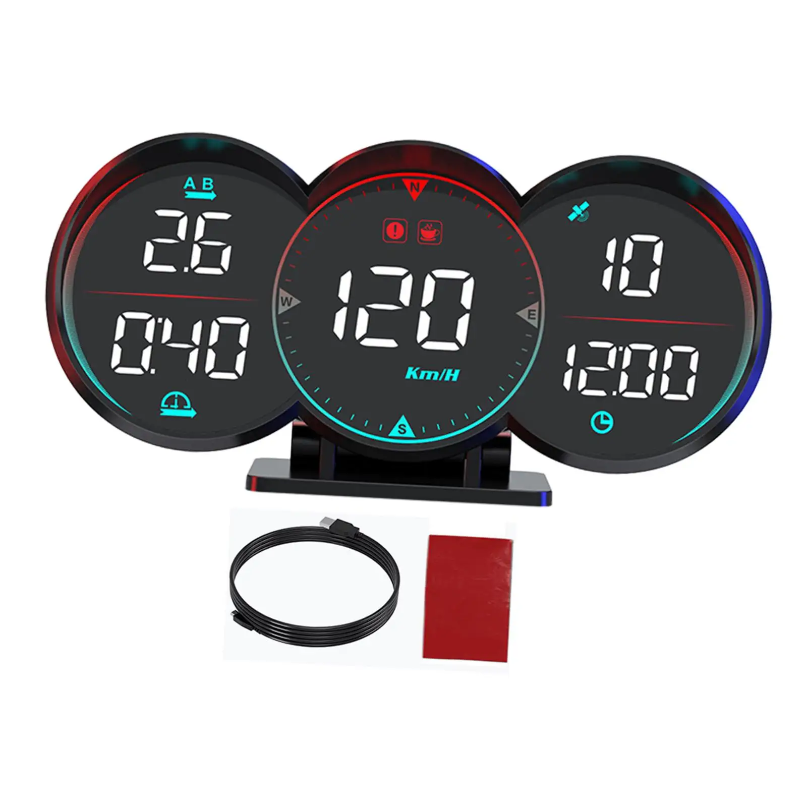 G17 GPS HUD Digital GPS Speedometer for Car for Travel Replacement Auto