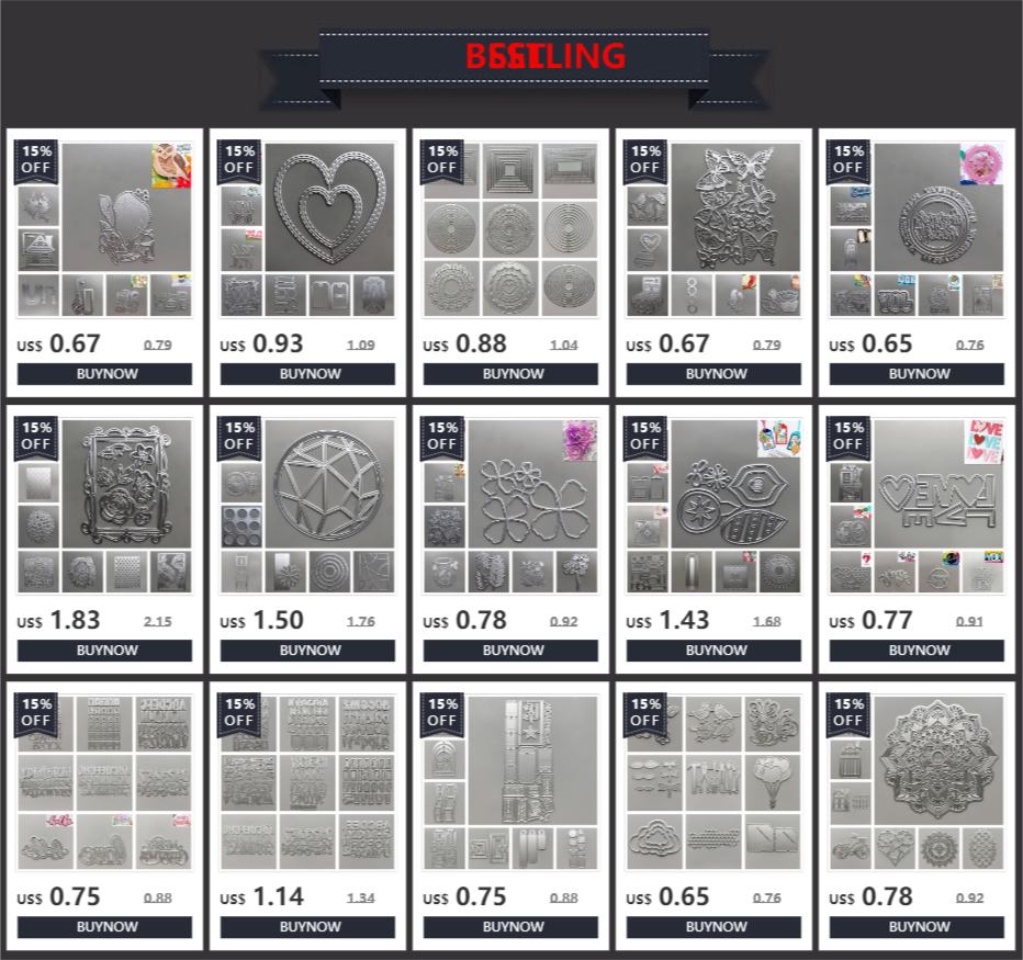 Description Picture 5 of item(29 Styles can Choose) Flowers Metal Cutting Dies Stencils for Greeting Card Scrapbooking Paper Embossing Crafts Templates Mould