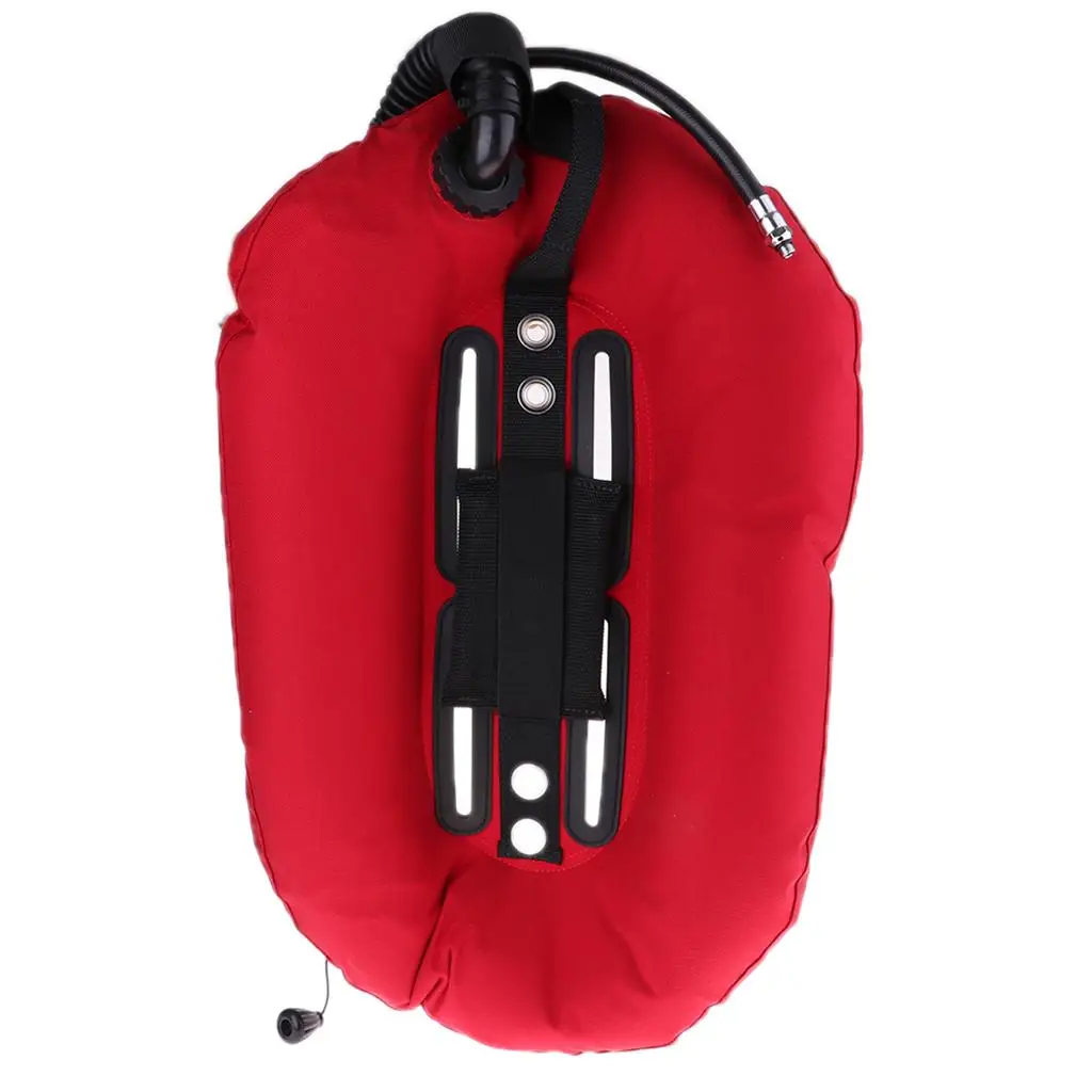 Red Diving Donut Wing Single Tube Freediving BCD BCD