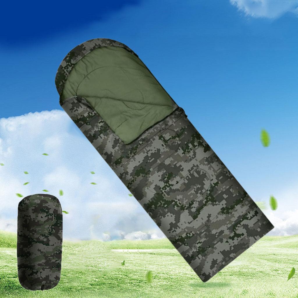 Premium Envelope Sleeping Bag Breathable Fleece for Outdoor Tent Backpacking