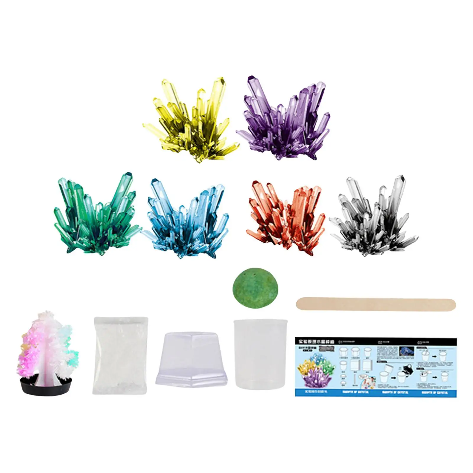 Crystals for Kids Experiments Vibrant Experimental Crystal