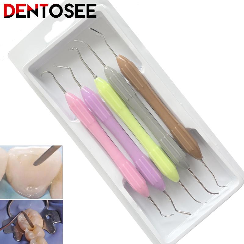 Best of 5Pcs / set Dental Resin Filler Aesthetic Restoration Kit Fit For Lm Resin Knife With Silicone Handle Dentistry Tool Reviews & Tips