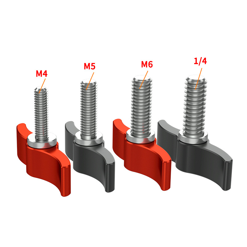 Description Picture 3 of item10PCS T Head 1/4 M4 M5 M6 Threaded Handle Wrench 10-35mm Length Screw Adapter Adjustable Head For DJI Ronin M Gimbal Stabilizer