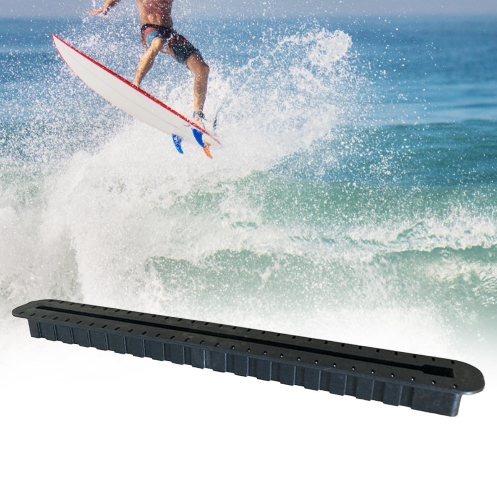 Surfboard Fin Box Universal 15.75inch Slot Replacement Longboard Fin Box for Water Sports Paddleboard Longboard Surfing Lovers