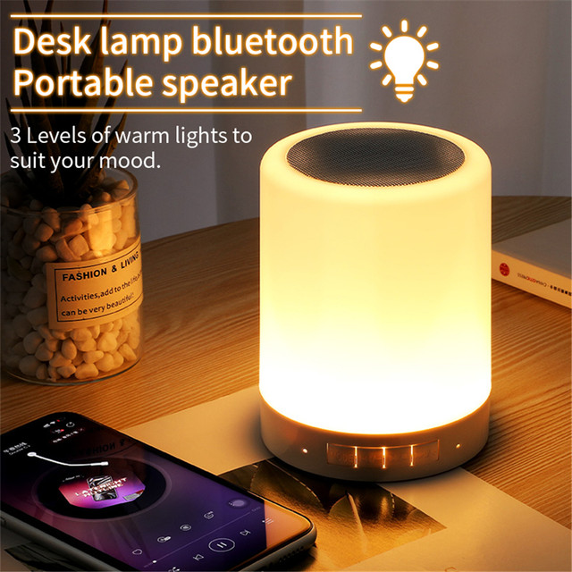 Lampe De Chevet Android 4 / iOS 9 LED Tactile Bluetooth 4.2