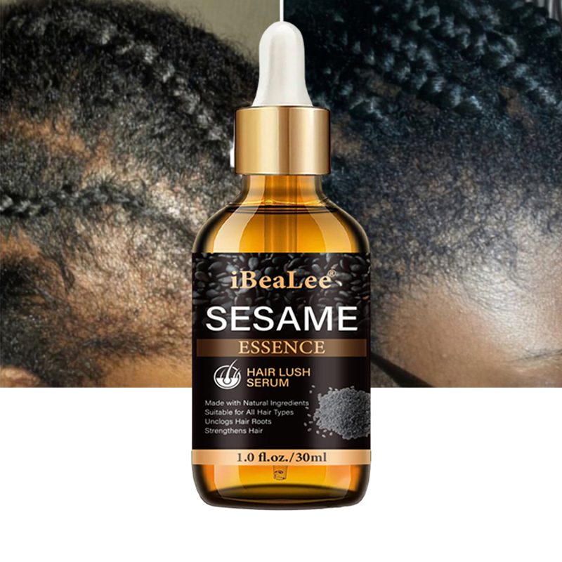 Best of New Fast Hair Growth Serum Black Sesame Anti Hair Loss Treatment Products Prevent Edges Bald Spot Thinning Hair Oil Repair Care Reviews & Tips