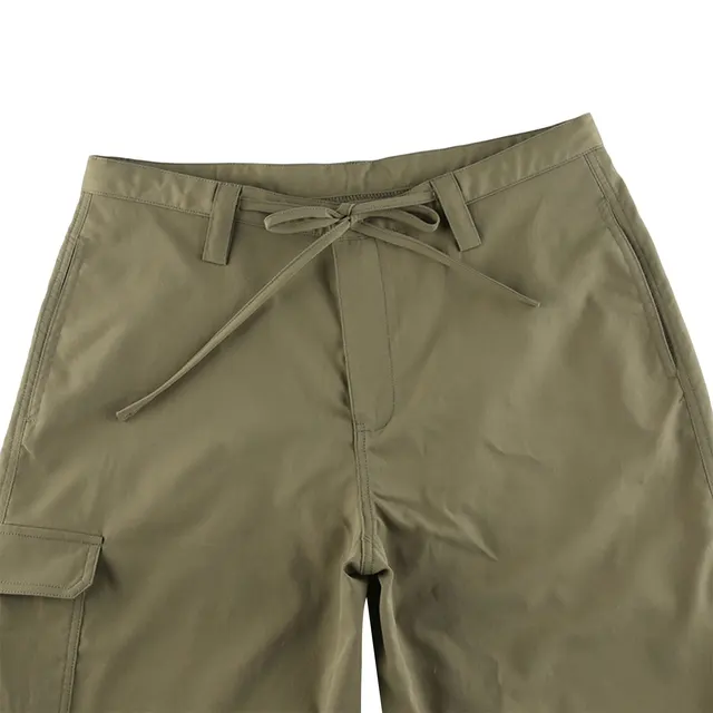  Cowasto Pantalones casuales de punto acanalado para mujer,  cintura elástica, lazo frontal, pierna ancha, Verde militar : Ropa, Zapatos  y Joyería