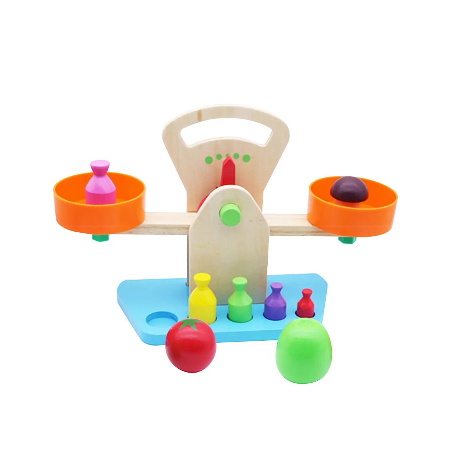 Balance Math Game Balance Scale Cognitive Baby Developmental Toy for Children