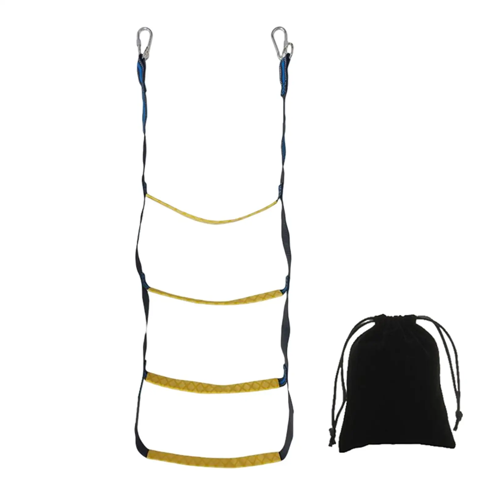 Boat Rope Ladder Foldable Underwater Escalator for Yacht Inflatable Boat Assist Boat