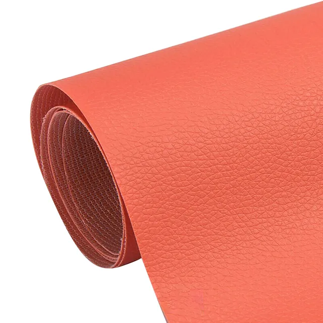 WANGYUXIN Leather Repair Patch,Leather Repair Patch,Self-Adhesive Leather  Refinisher Cuttable Sofa Repair Patch,Orange,200x138cm/78.7x54.3in