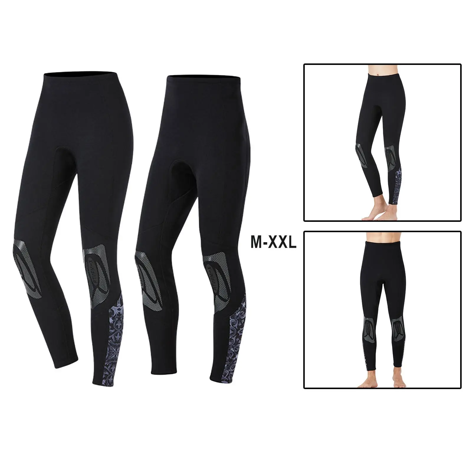 Neoprene Pants Adults 1.5mm Neoprene Surf Diving Suit Leggings Water Sports Swimming Canoeing Suit Snorkeling Wet Suits