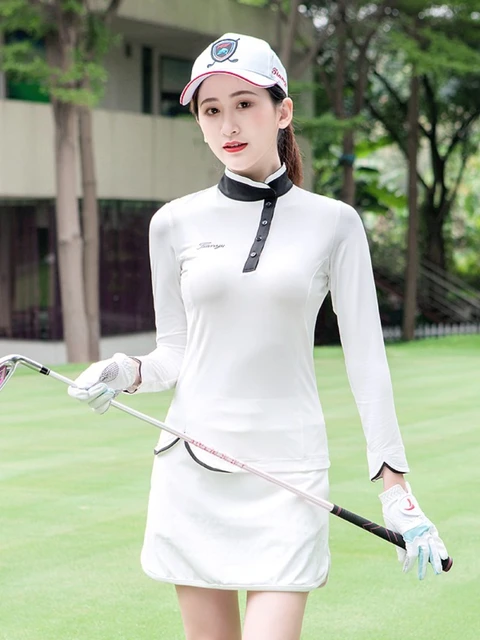 Golf Wear Women Tops 2022 Spring Summer New Ladies Golf T-shirt