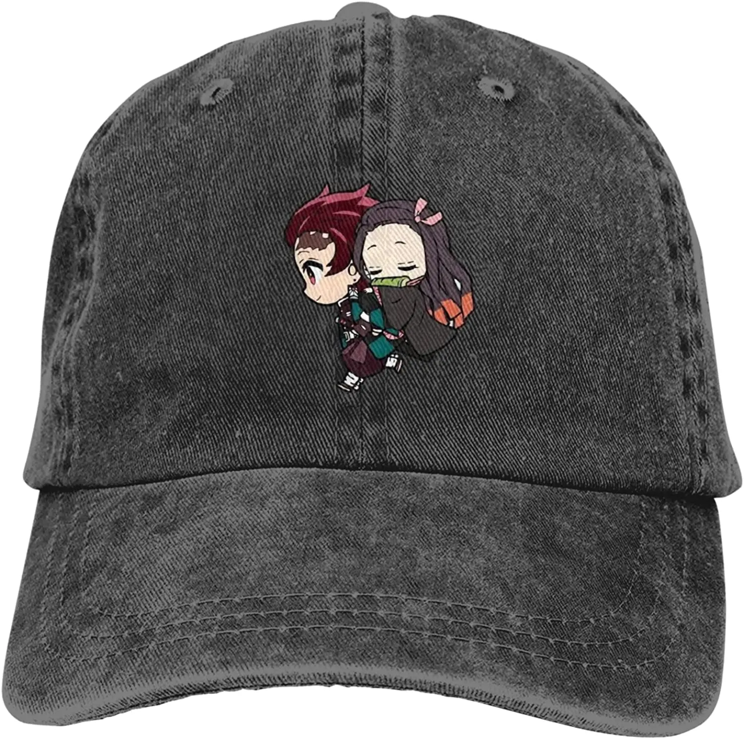 Japan Anime Hat for Adult Adjustable Baseball Cap Low Profile Washed Cotton Denim Caps for Men Women Dad Hats Snapback Cap