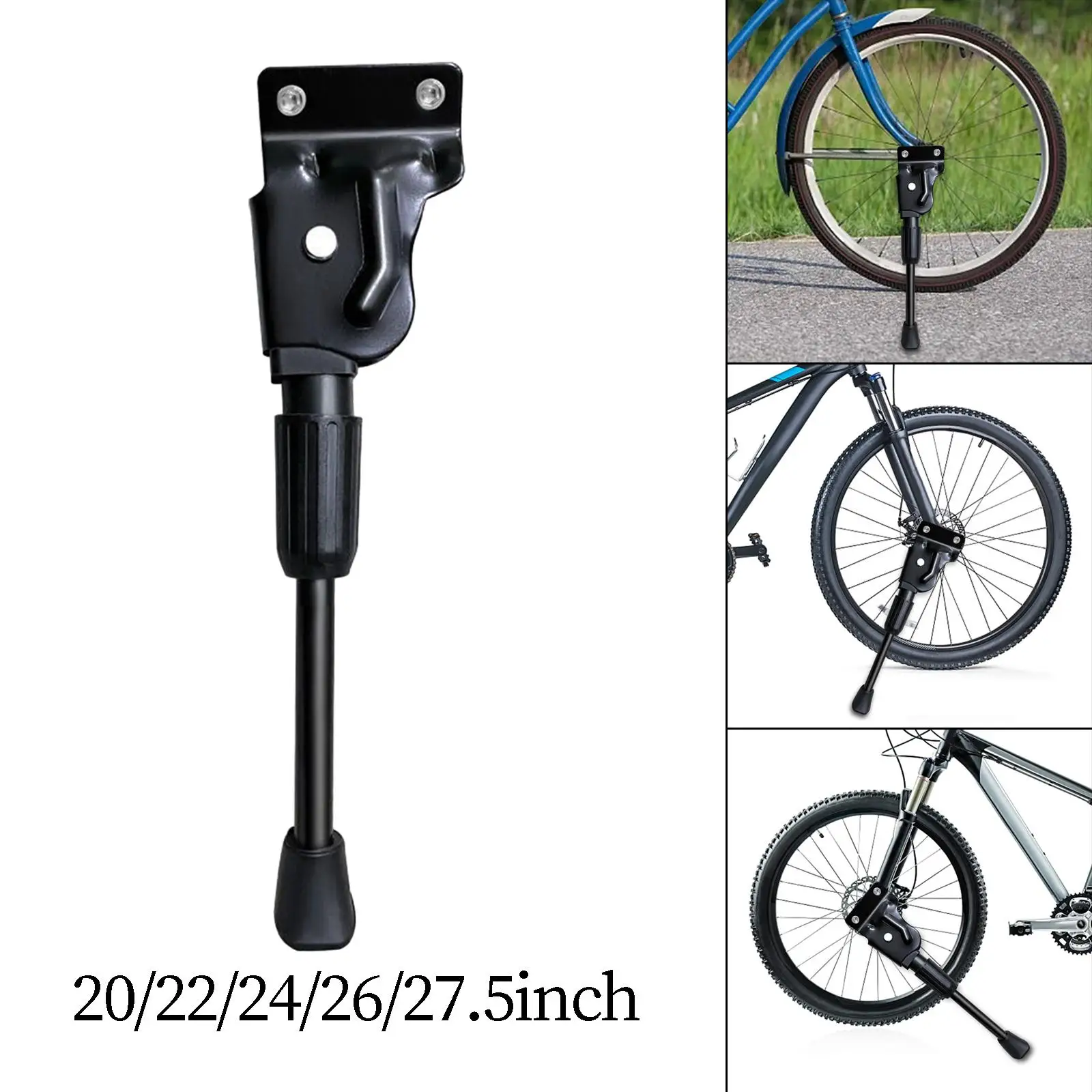 Bicycle Kick Stand Kids Bike Kickstand Bike Side Kick Stand Support Cycling Parking for Outdoor Riding Adults Bike Mountain Bike