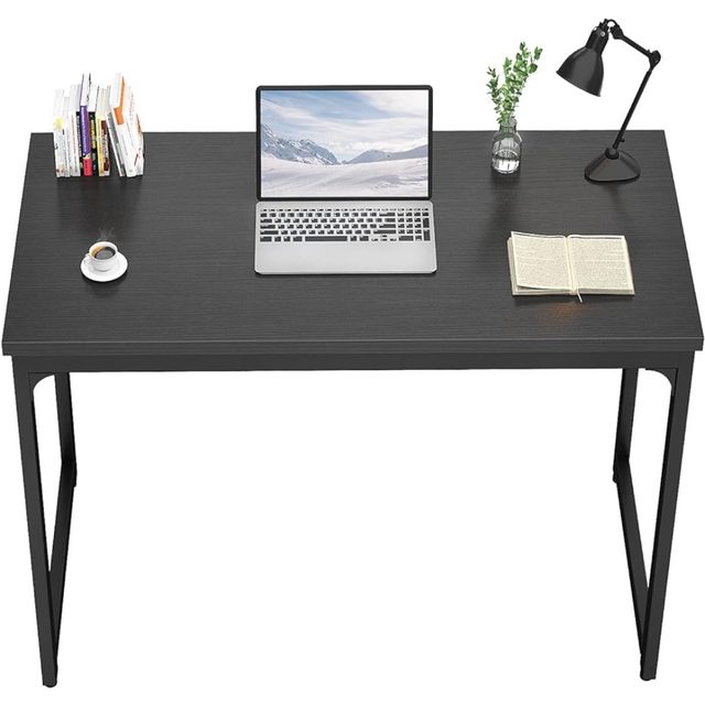 Foxemart Writing Computer Desk Modern Sturdy Office Desk PC Laptop Notebook Study Table for Home Office Workstation Black AliExpress