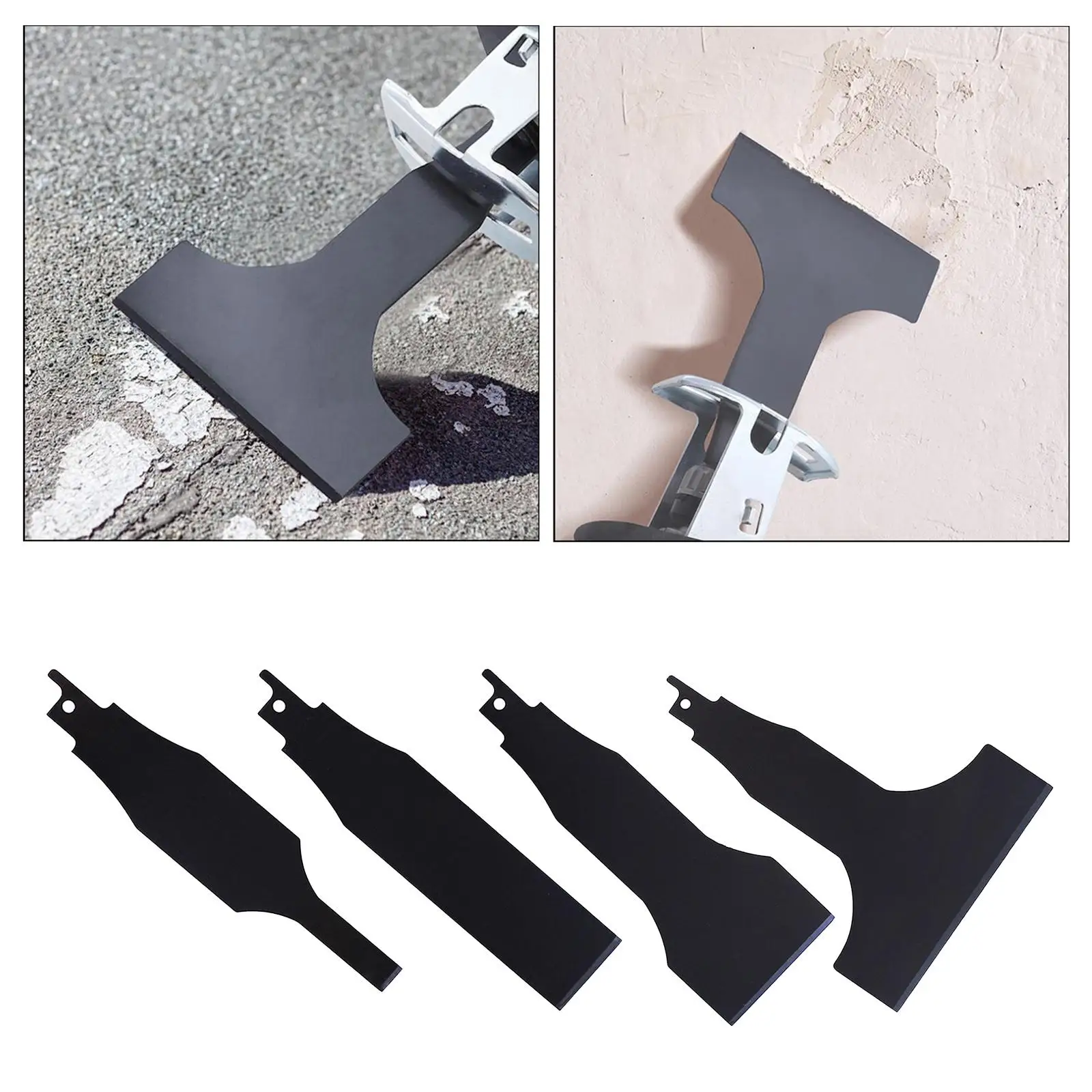 Professional Scraper Blade Attachment Scraping Tool for Reciprocating Saw Accessory Replacement Metal Rust Removal Wall Dressing