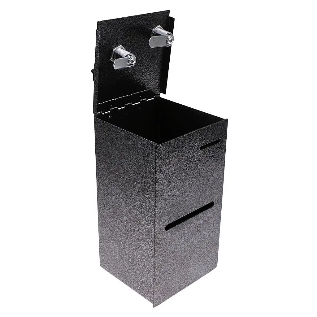 Double Locking Home Style   Table Cash Money Security Container