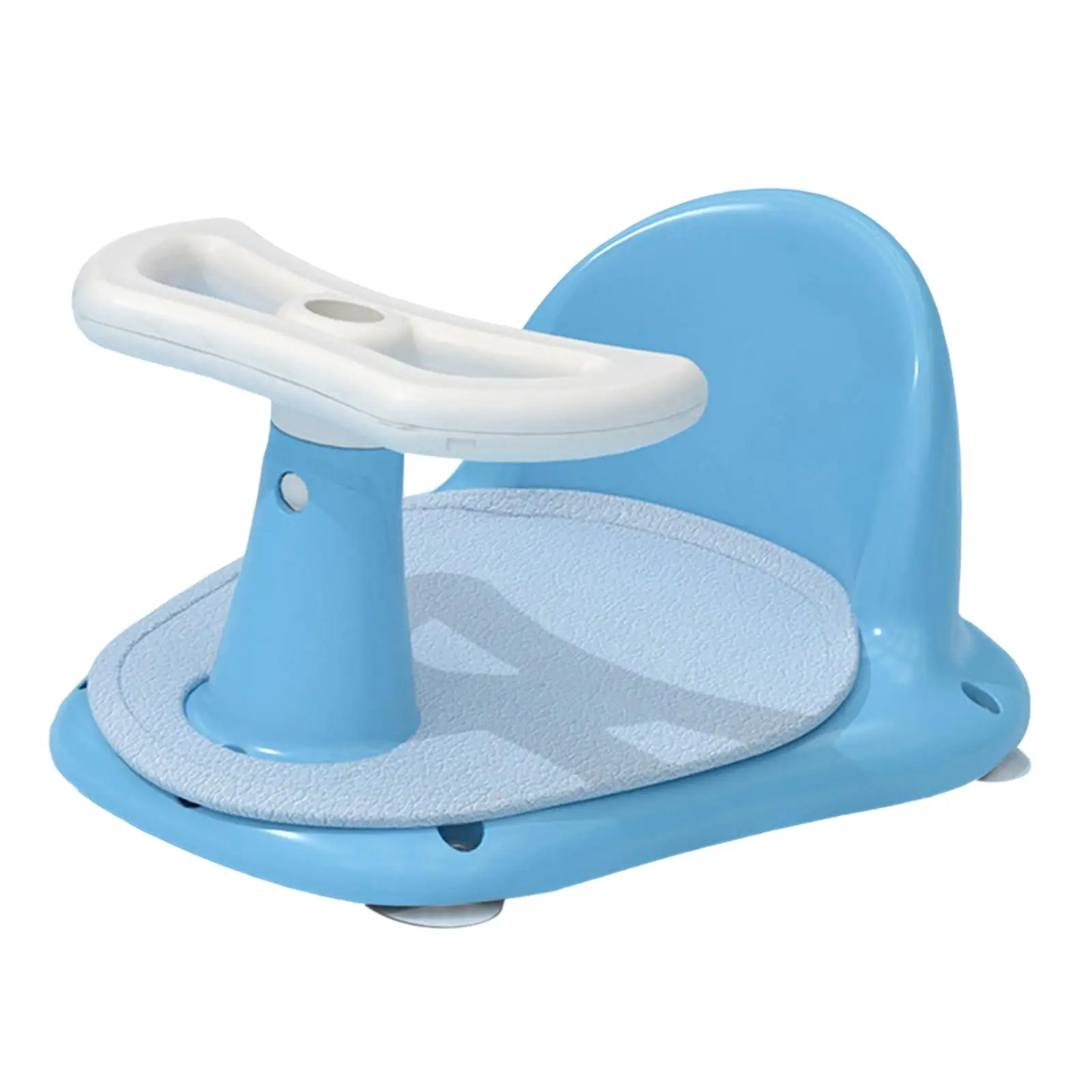 Cute Bath Seat Steering Wheel Design Suction Bathtub Chair Bath Seat Support for Kids Baby