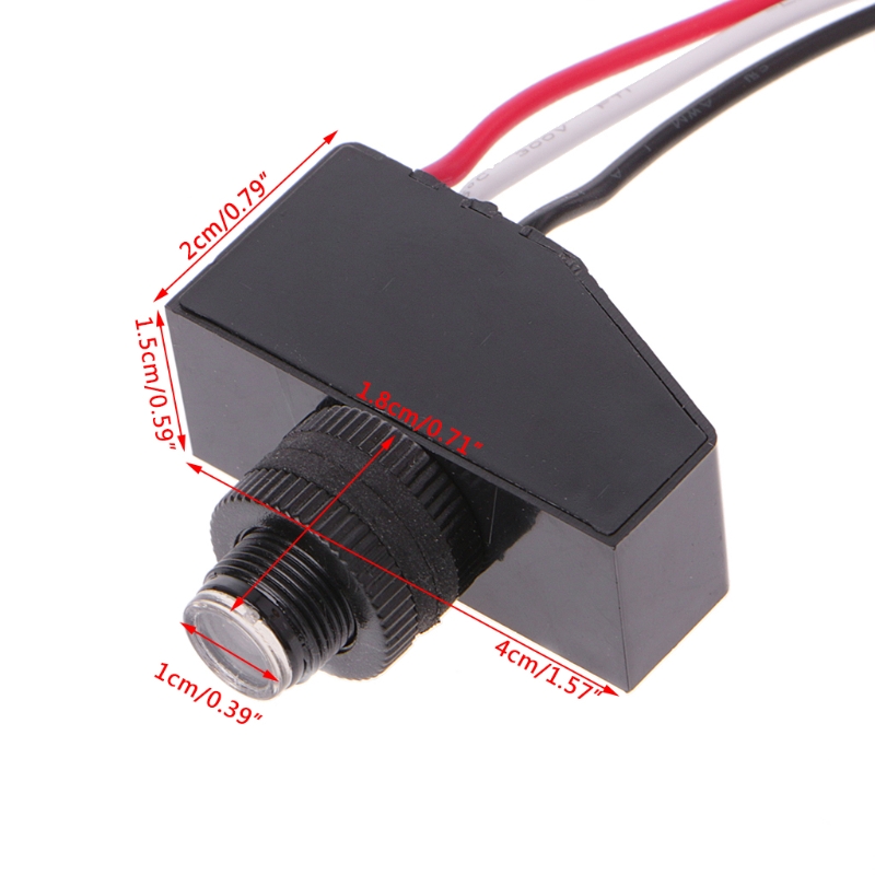 Description Picture 5 of itemAutomatic Light Control Sensor DC12V 24V 36V 48V Dusk To Dawn Photocell Switch