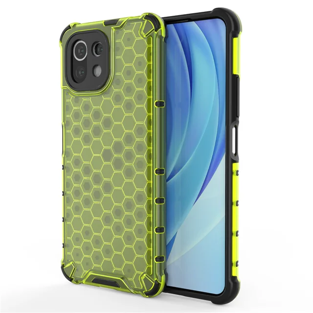 For Xiaomi 13T Pro, Shockproof Luxury Honeycomb Hybrid Armor TPU Hard Case  Cover
