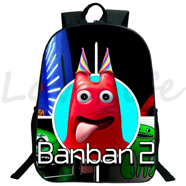 Garten de banban impresso mochila classe jardim jogo alunos da escola  primária e secundária 44cm saco de escola das crianças brinquedos presentes