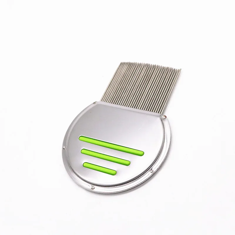 Best of 1pcs Terminator Lice Comb Nit Free Kids Hair Rid Headlice Stainless Steel Metal Teeth Remove Nit Brush Kids Hair Rid Headlice Reviews & Tips - Image 6