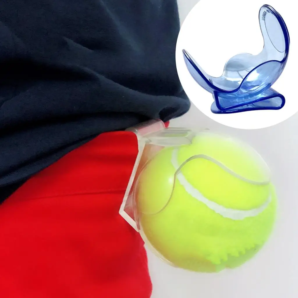 Professional Transparent Tennis Ball Clip Tennis Training Holder Accessories