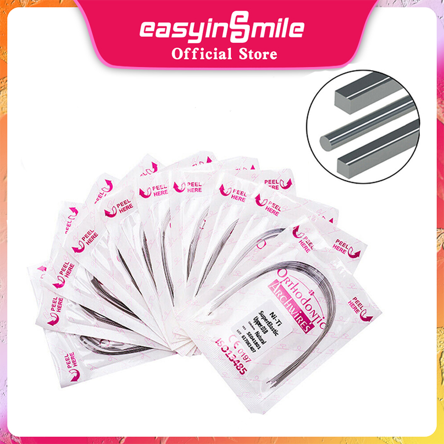 Best of Easyinsmile Dental NITI Wires Material For Metal Orhto Mini Braces Bracket High Quality Dental Tool Reviews & Tips