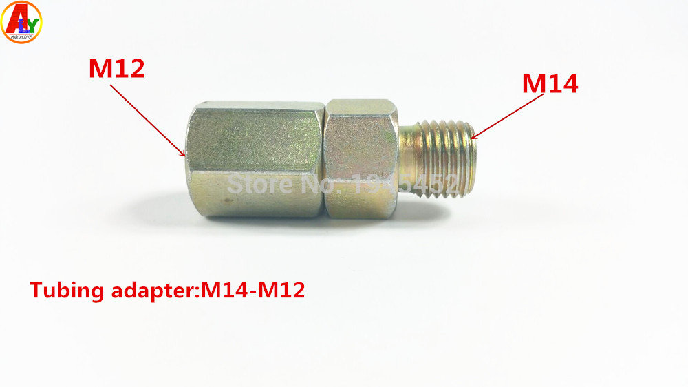 ALYTEST Hochdruck-Schlauchkonvertierungsschnittstellen, Testrohradapter, M14 auf M12, M14, M16, M18 – Detail 1