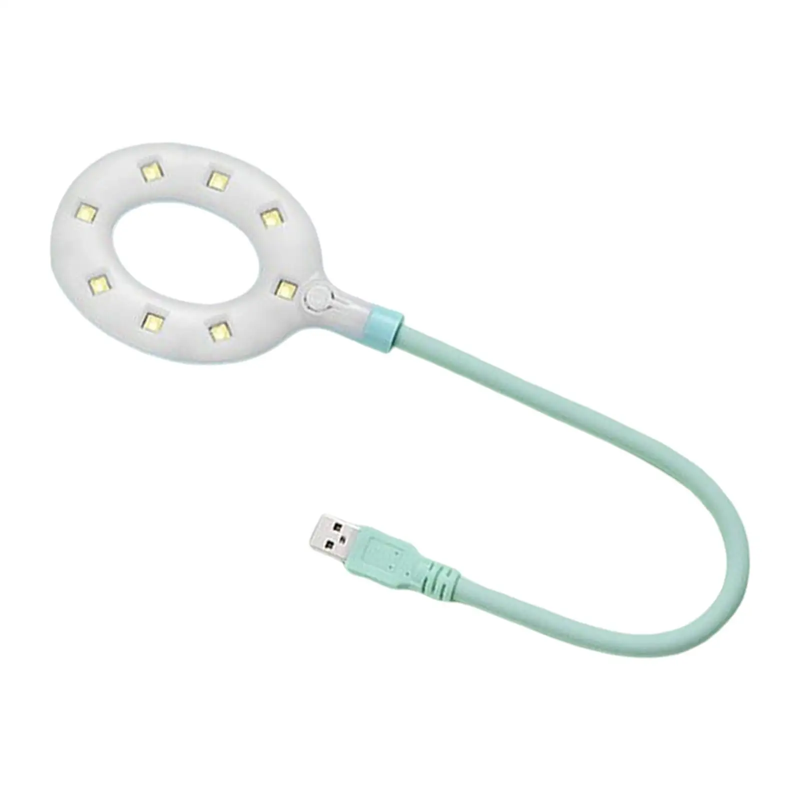  LED Nail er Portable Bendable USB Mini  Nail Lamp for Salon Tool