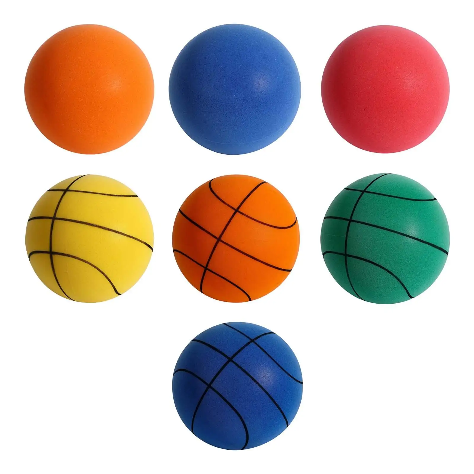 Bouncy Balls Perfect Gift Silent Ball Toy for Birthday Christmas Halloween