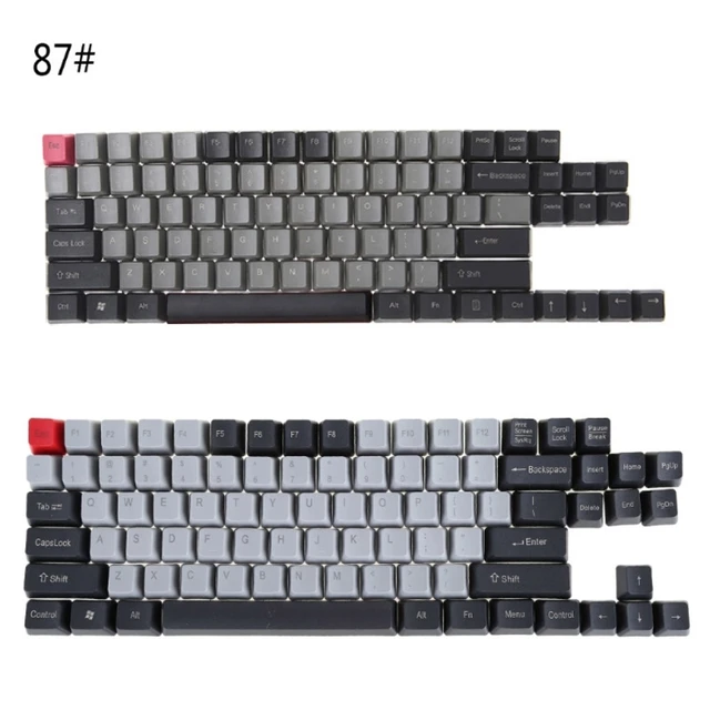 Das Keyboard Gray PBT 104 Key Keycap Set - Das Keyboard