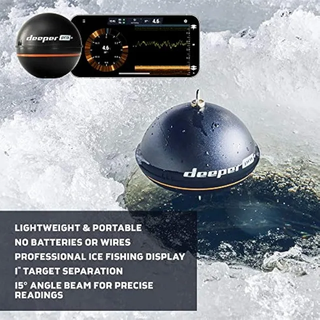 Deeper Chirp 2 Sonar Fish Finder - Portable Fish Finder and Depth Finder  for Kayaks, Boats and Ice Fishing - AliExpress