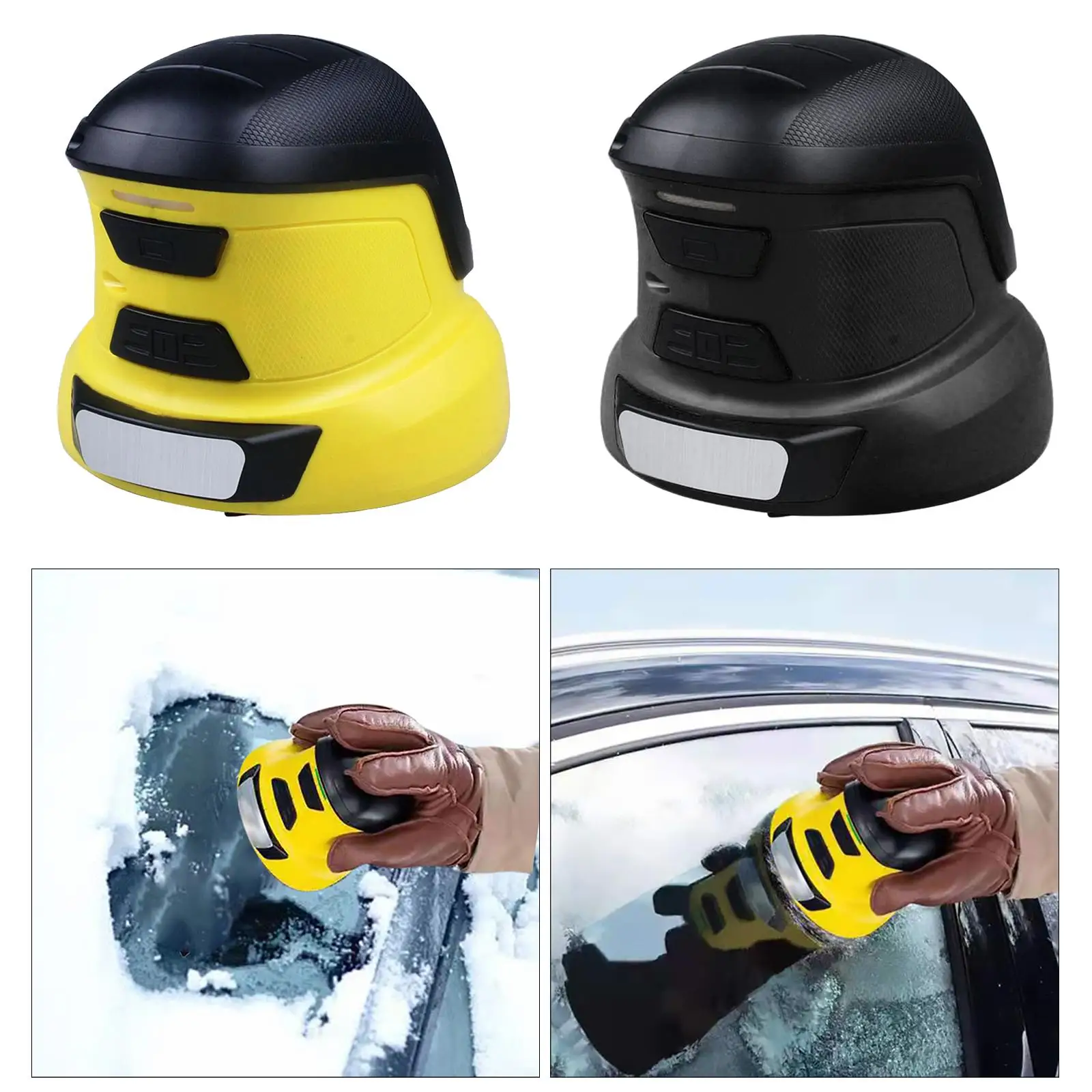  Deicer Ice Snow Scraper USB Rechargeable Lightweight ,No Damage to The Glass Quickly and Efficiently Easy to Grip Cleaning