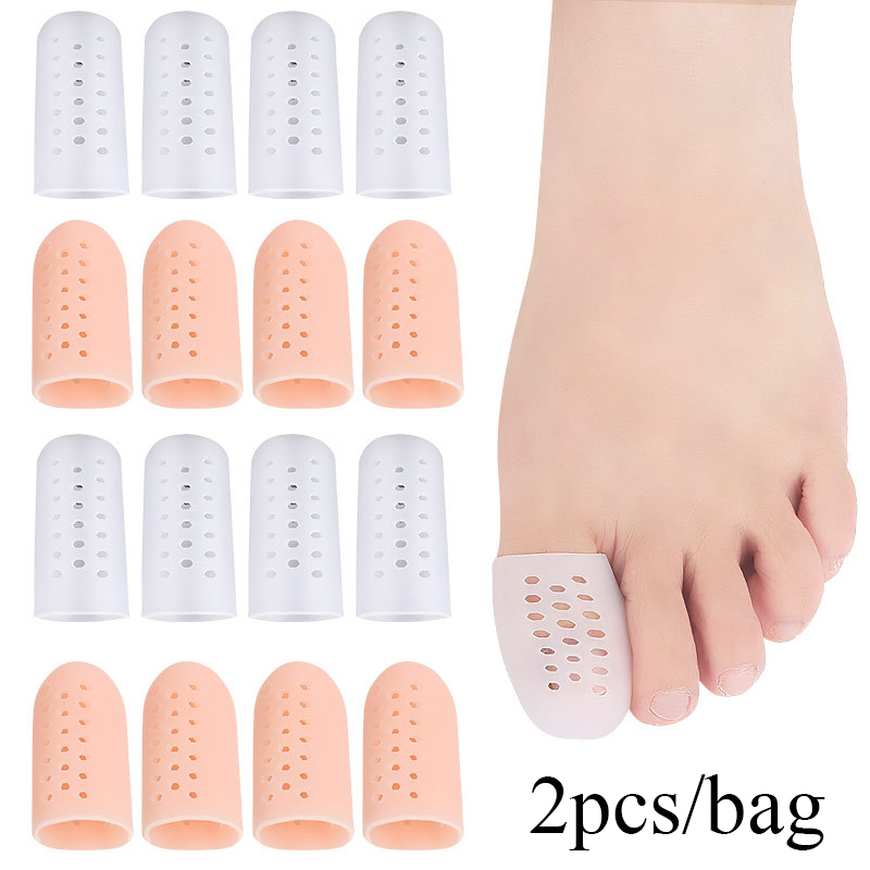 Best of 1 Pair Silicone Toe Covers For Protection Of Ingrown Toenail Breathable Toe Protector Sleeve Bunion Pads Cushion Big Toe Guards Reviews & Tips