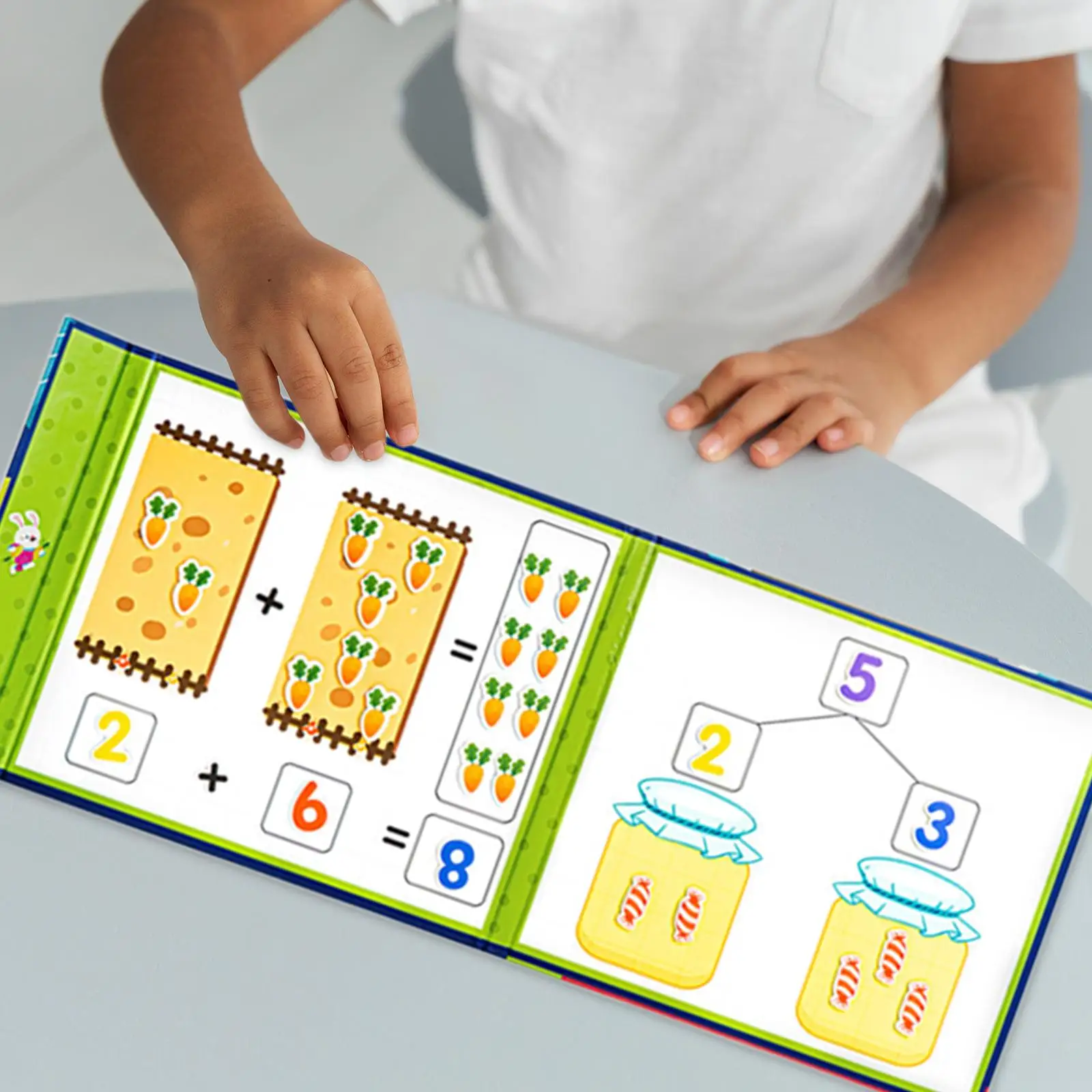 Number Learning Counting Interactive Wood for Learning Numbers Role Play