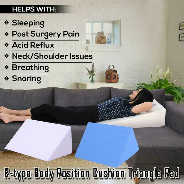 Memory Foam Wedge Pillow Adjustable Sleeping Incline Cushion Bed Wedge  Cushion Elevating Leg Rest Pillow Comfortable Universal - Cushion -  AliExpress