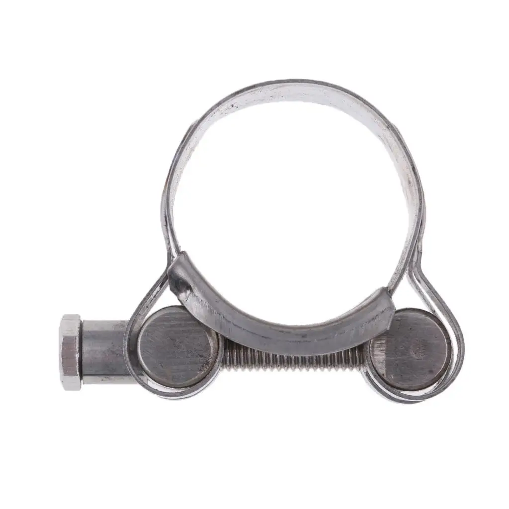Motorcycle Stainless Steel Exhaust Band Clamp   Exhaust Pipe 29-31mm