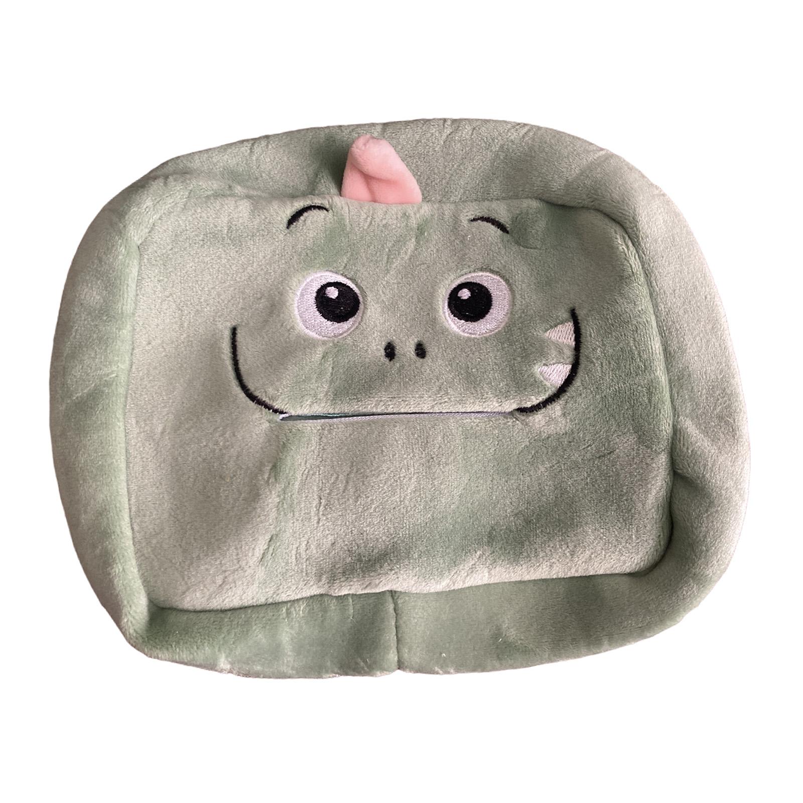 Portable Car Tissue Box Plush Animals Paper Package Case Napkin Holder for Seat Back Sun Visor Auto Decoration Tissue Bag