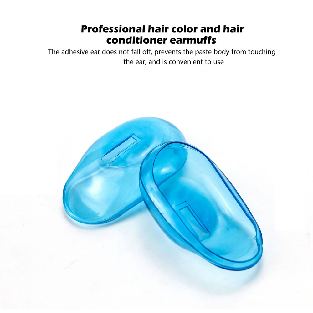 Best of 2Pcs Silicone Bath Barber Coloring Ear Protect Cap Ear Protector Reusable Hairdressing Ear Cover Waterproof Hair Dyeing Earmuffs Reviews & Tips