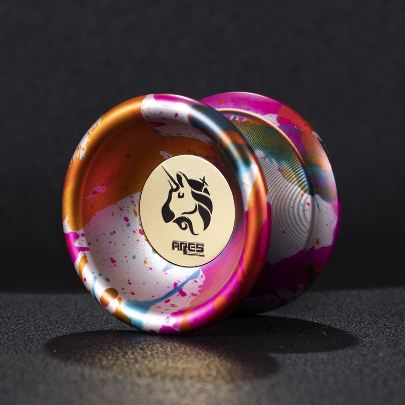 Yoyo Professional Magic Metal Yoyo With 10 Ball Bearing Alloy Aluminum High Speed Unresponsive Yoyo Classic Toys For Kids