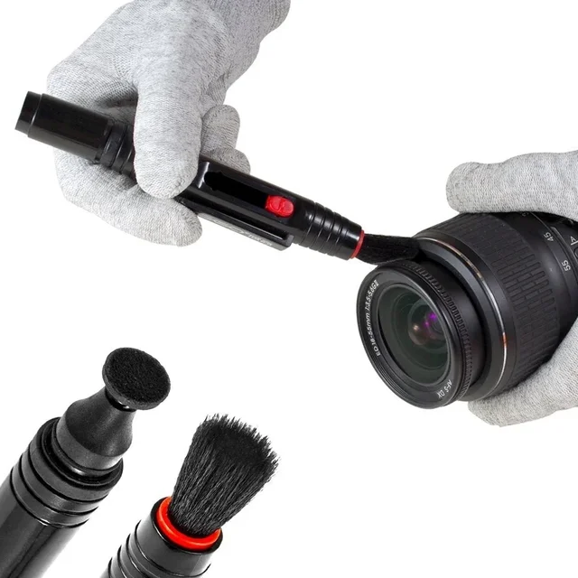Kit Nettoyage Objectif Appareil Photo - Professionnel Avec Souffleur Et Chiffon