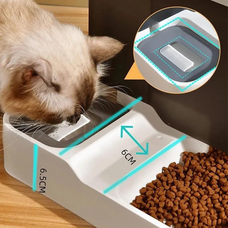 Title 4, Pet Automatic Feeder Cat Pet 1L Water Dispenser...