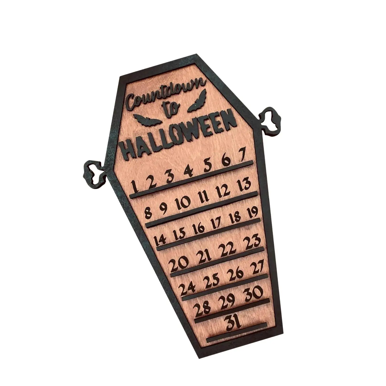 Halloween Countdown Advent Calendar Halloween Advent Calendar for Desk Party Favors Haunted House Birthday Gifts Decorations