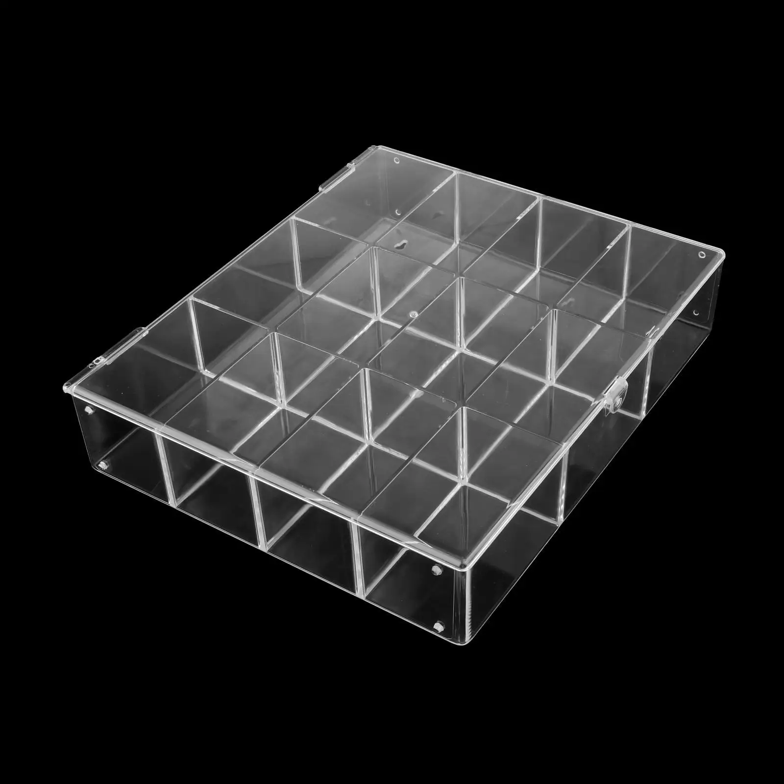 Acrylic Display Case Countertop Box Cabinet Organizer Stand Collectibles Holder