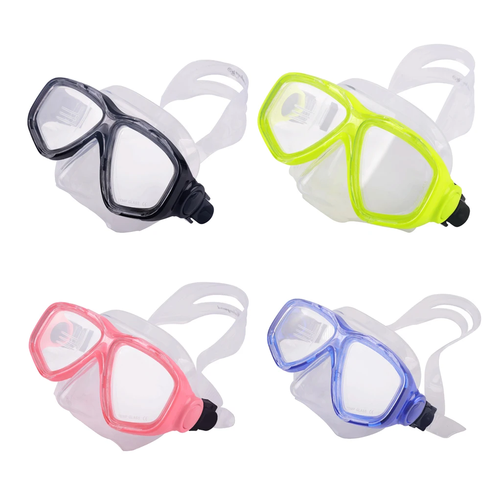 Adult Youth Recreation Dive Mask Snorkeling Anti-Fog Goggles Mask Snorkeling Equipment for Swimming Diving Underwater Sports