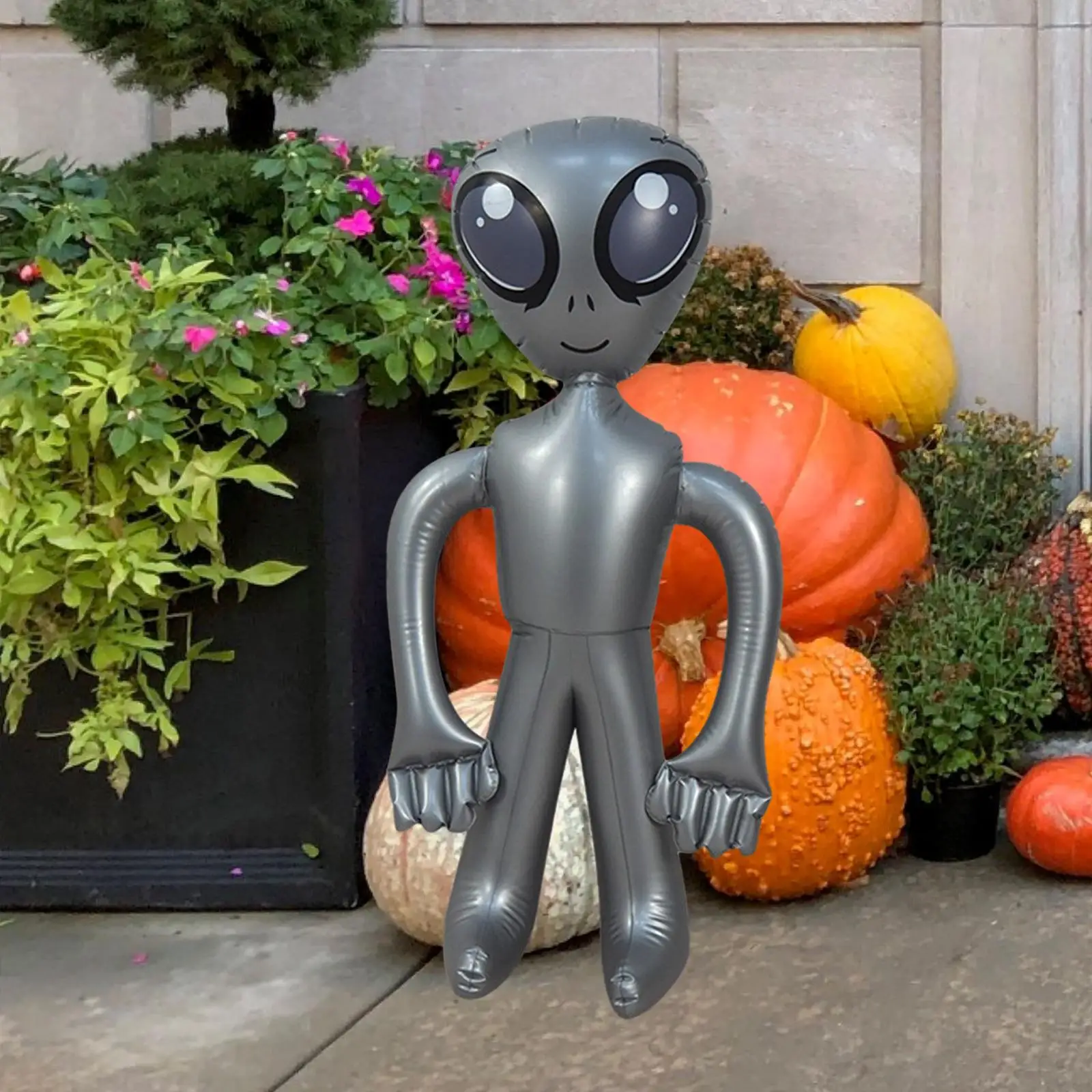 Inflatable Alien Figures Props Inflate Toy for Alien Theme Parties